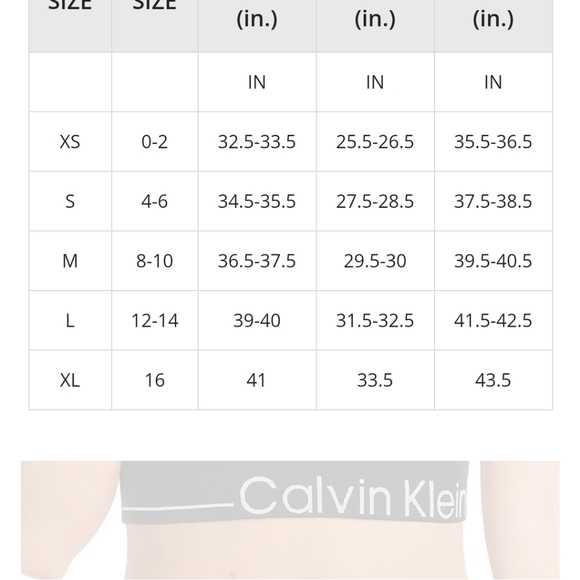 Calvin Klein Performance Tank Strappy Sports Bra Metallic Animal Print med NWT - Picture 4 of 4